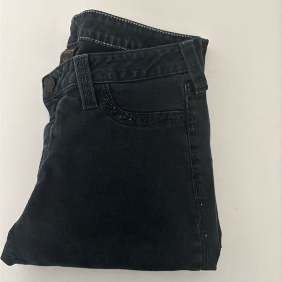 True Religion Jeans 32 Casey Skinny Sequin Low Rise Festival Luxury Streetwear - Picture 10 of 12